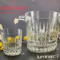 ست جایخی و لیوان لومینارک فرانسه
