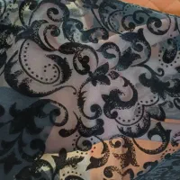 پارچه چادری حریر مجلسی مخمل ۴/۵|لباس|نوشهر, |دیوار