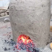 ساخت تنور خانگی