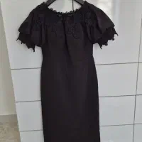 لباس مجلسی مشکی بلند