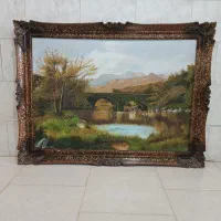 تابلو نقاشی منظره  رنگ روغن