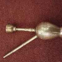 قلیون برنجی قلم کاری شده سالم