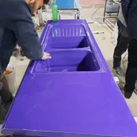 سینک یکپارچه با صفحه کابینت|مصالح و تجهیزات ساختمان|اصفهان, شهرک صنعتی جی|دیوار