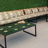 میز و نیمکت مناسب کافه رستوران و باغ