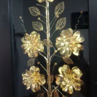 تابلو طلایی  مشکی