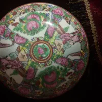 ست کامل چینی گل مرغی قدیمی