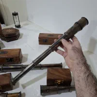 دوربین آنتیک ساعت آفتابی و قطب نمای آنتیک کمیاب|کلکسیون اشیاء عتیقه|تهران, افسریه جنوبی|دیوار