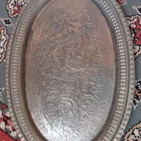 سینی بیضی عتیقه|کلکسیون اشیاء عتیقه|سهند, |دیوار