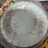 بشقاب چینی گل عروس
