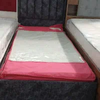 تخت خواب تک نفره|تخت و سرویس خواب|کاشان, شهرک صنعتی کویر|دیوار