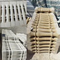 تزینات سنگی نرده سنگی صراحی ستون سرستون