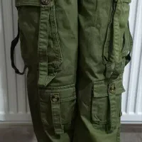 شلوار بگ جنس کتان نونو