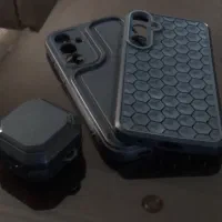 قاب گوشی A55 سامسونگ و قاب ایرپاد بادز 2 پرو