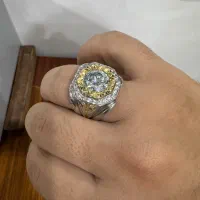 انگشتر و گردنبند نقره بسیار خاص