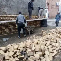 آجر کاری بنایی بلوک چینی سیمان کاری قیمت مناسب