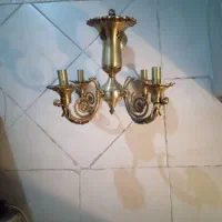 لوستر برنز اصل|لوستر و چراغ آویز|کرمانشاه, |دیوار