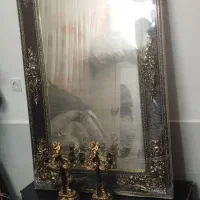 آینه و شمعدان در کاشمر