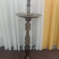 سلام یک عدد قلیون چوبی سالم وتمیز