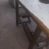 میز چرخ صنعتی محکم قدیمی سالم