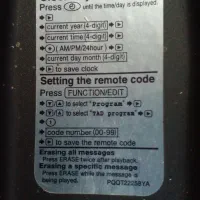 تلفن پاناسونیک ژاپن مدل ۱۲۳۲ بی سیم|تلفن رومیزی|لنگرود, |دیوار