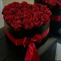 دسته گل خاص روبانی