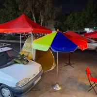 چترقطر 4 پایه کنار چادر کد268برزنت سایبان مسافرتی|کوهنوردی و کمپینگ|تهران, افسریه شمالی|دیوار