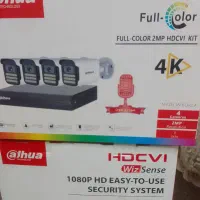 دوربین مدار بسته پک کامل داهوا تصویر و صدا