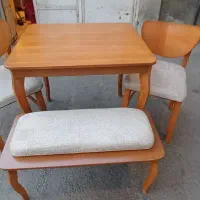 میز و صندلی غذاخوری مدل نقلی