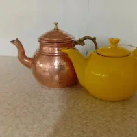 قوری مسی|قوری، کتری، قهوه‌ساز دستی|تویسرکان, |دیوار