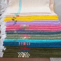 حوله دستبافت مخمل نانو|سفره، حوله، دستمال آشپزخانه|اردکان, |دیوار