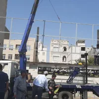 جرثقیل و سبد بالابر 3تن|خدمات حمل و نقل|قزوین, |دیوار