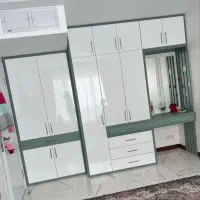 کابینت mdfکمددیواری جاکفشی 4قسطه طرح تعویض