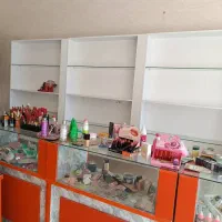 فروش ویترین و قفسه ام دی اف رودان|کتابخانه، شلف، قفسه‌های دیواری|بیکاه, |دیوار