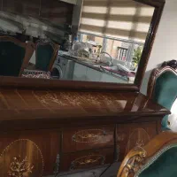 کنسول و آینه معرق کاری|بوفه، ویترین، کنسول|ری, ولی آباد|دیوار