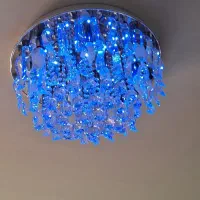 لوستر بزرگ سقفی|لوستر و چراغ آویز|تبریز, |دیوار