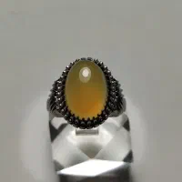 عقیق زرد یمن لامپی دستساز|جواهرات|قم, صفائیه|دیوار