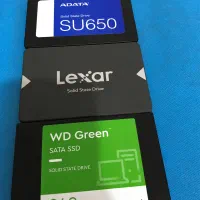 تعدادی SSD درحد نو با حجم ۵۱۲ و ۲۵۶