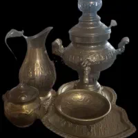 ست سماور برنجی