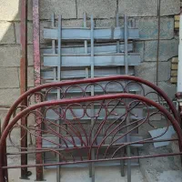 تخت خواب دو نفره|تخت و سرویس خواب|باغ ملک, |دیوار