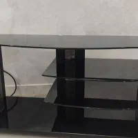 میز تلویزیون شیشه ای