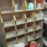 استند شکلات و قفسه ام دی اف|فروشگاه و مغازه|پرند, فاز ۵|دیوار