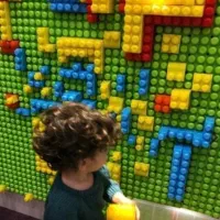 لگو دیواری کودک / خانه کودک/ مهدکودک