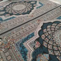 یک جفت فرش ۹ متری ۷۰۰ شانه تراکم ۲۵۵۰|فرش|قزوین, |دیوار