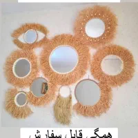 دیوارکوب رافیا|صنایع دستی و سایر لوازم تزئینی|نوشهر, |دیوار