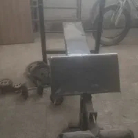 میز هالتر چند کاره با دمبل