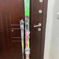 ست اسکی چوب و کفش و باتوم
