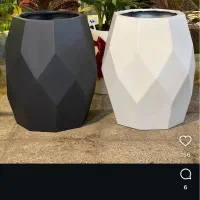 گلدان فایبر گلاس