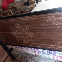 تخت یک نفره فلزی با کفی چوبی|تخت و سرویس خواب|فولادشهر, B6|دیوار