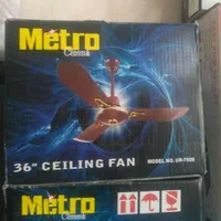 پنکه سقفی موتور بزرگ طرح لوستر نو آکبند|پنکه و تصفیهکنندهٔ هوا|اصفهان, حسینآباد|دیوار