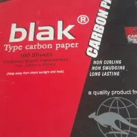 کاربن ۱۰۰عددی دررنگ های آبی قرمز مشکی قیمت ۲۰۰